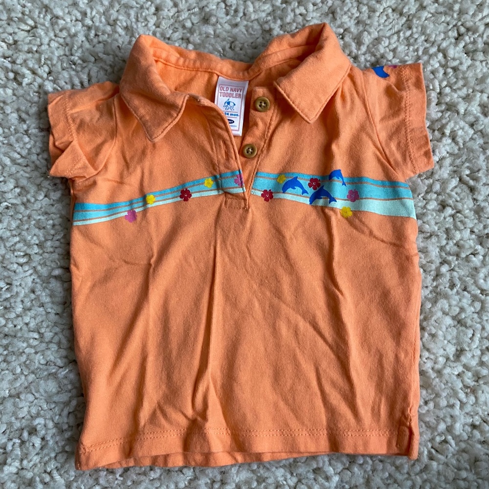 Girls Old Navy Collared Shirt